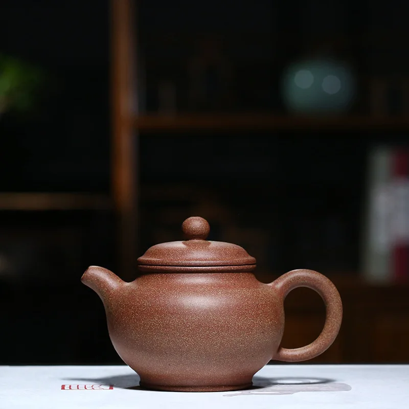 

Pottery Teapot Full Manual High Quality Peach Blossom Muddy Only Kettle Infusion Of Tea Kungfu Online Teapot Tea Set Gift