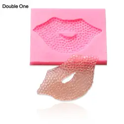 Алмазные Губы силиконовые смолы форма для ювелирных изделий делает Сделай сам, поделки ручной работы розовый 1 шт