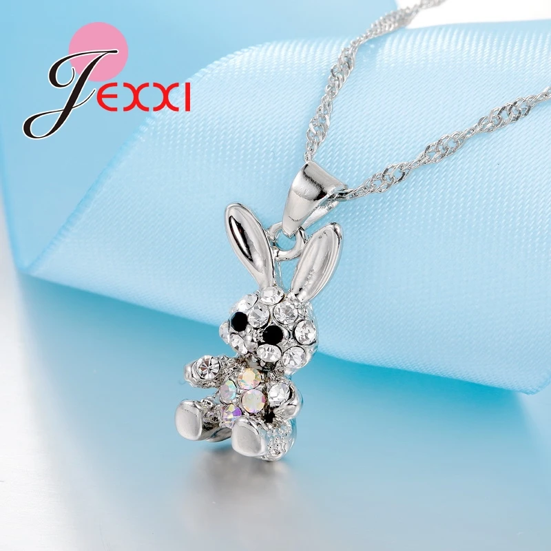JEXXI-925-Sterling-Silver-Jewelry-Sets-CZ-Shiny-Rabbit-Pendant-Necklace-Earrings-For-Grils-Women-Pretty
