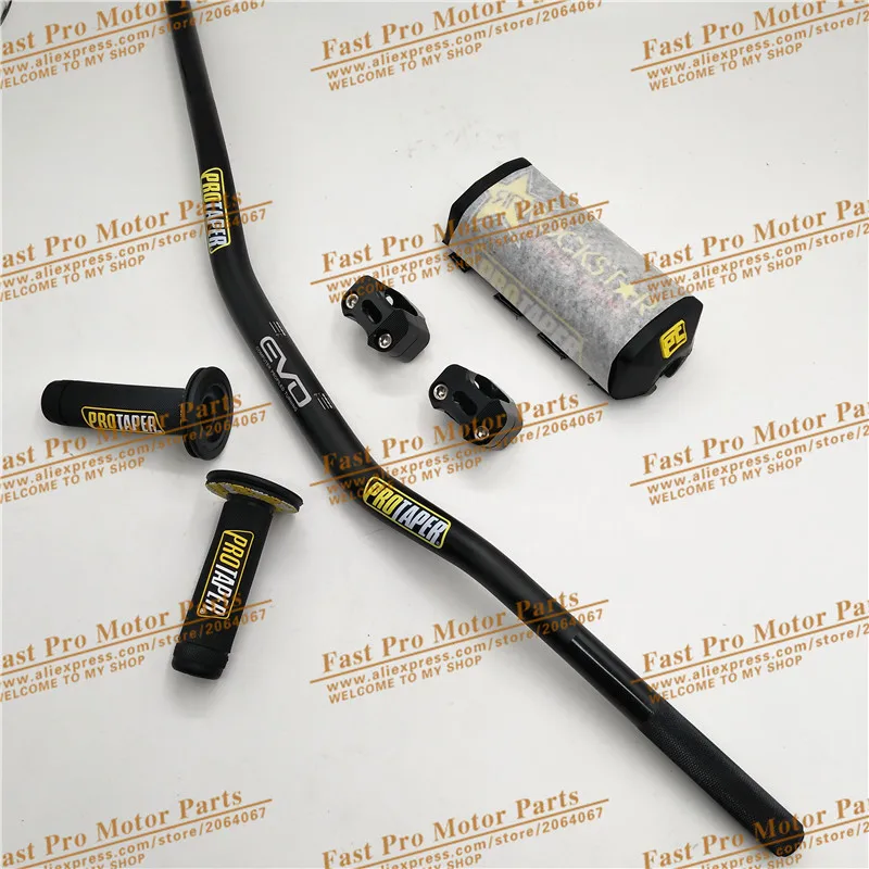 

Handlebar Pads PRO Taper Grips CNC Clamp Fat Bar 1-1/8" Pit Bike Motocross Motorcycle 28mm For KTM SX SXF EXC XCW EXCF