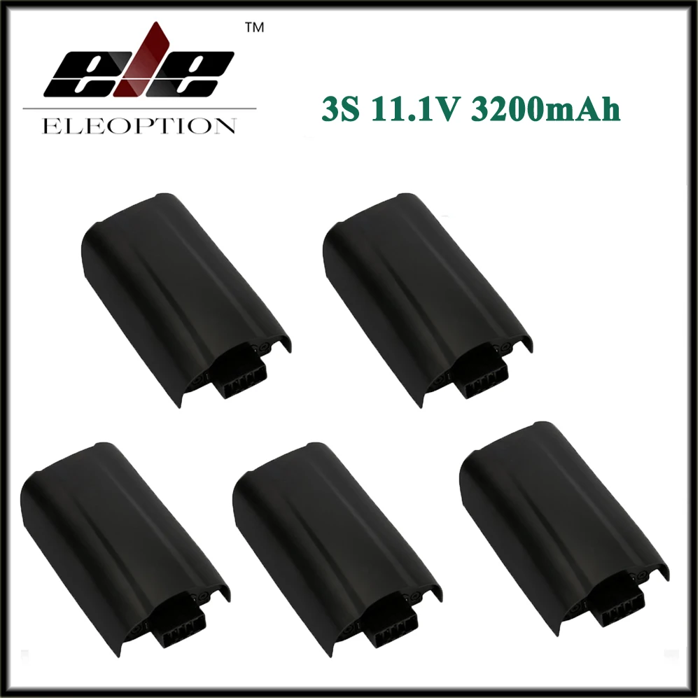 

5x Eleoption 11.1V 3200mAh Upgrade Rechargeable Li-po Battery For Parrot Bebop 2 Drone Quadcopter