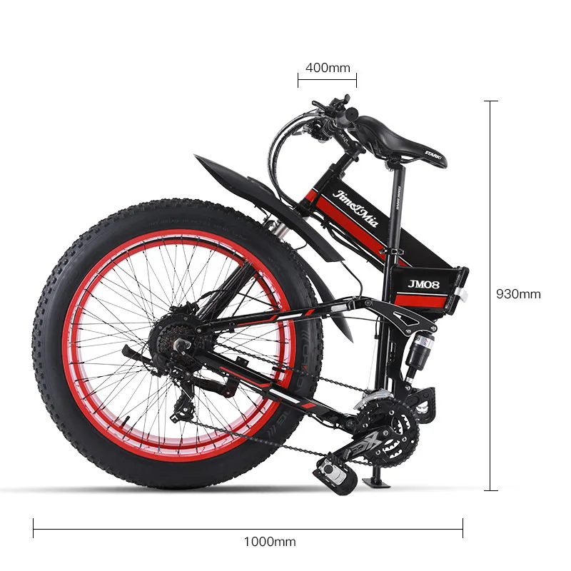 26 &quotскладной велосипед 4 0 fat tire Электрический Снежный и горный литиевая батарея