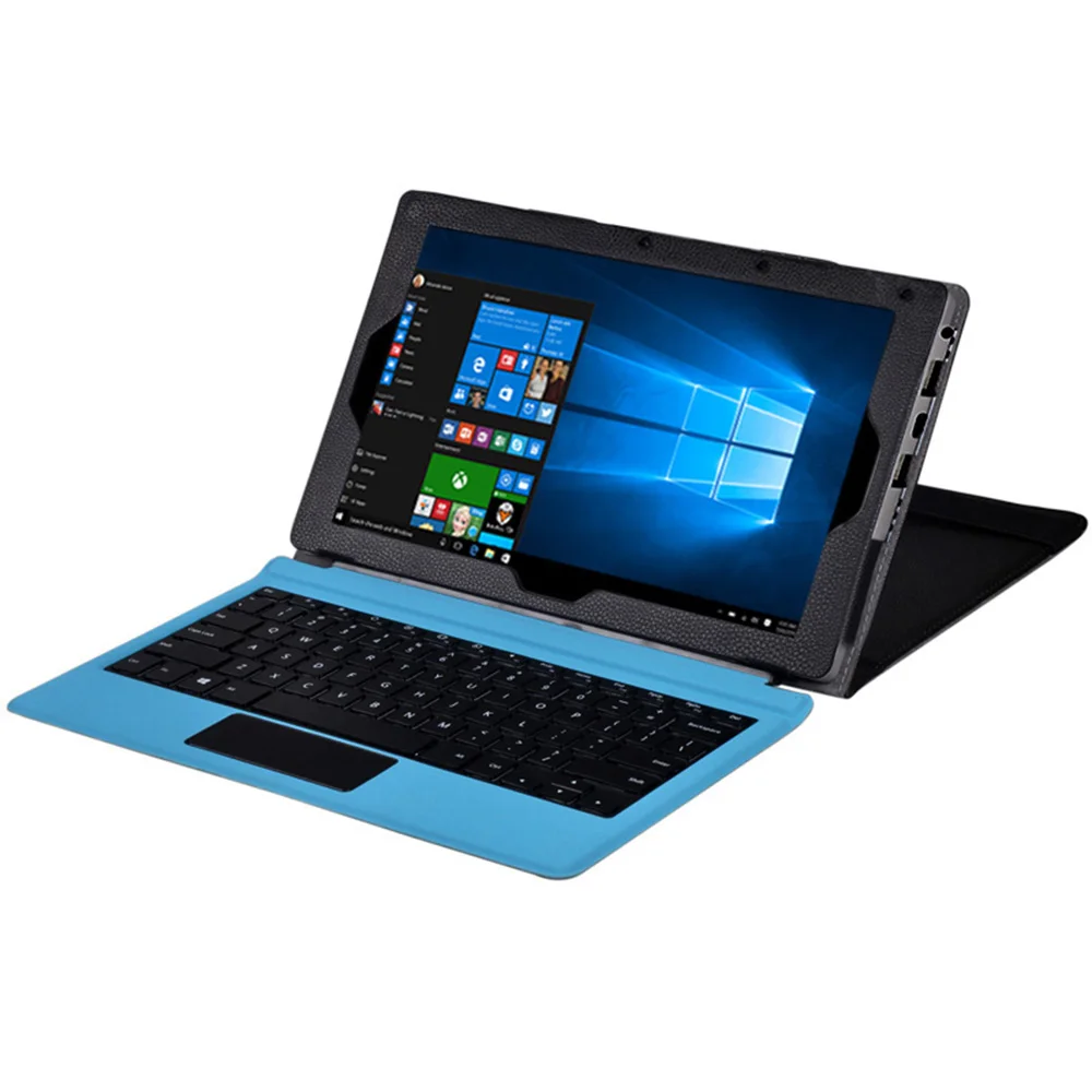  Tablet Case for CHUWI Surbook Mini Newest Litchi Pattern PU Leather Tablet and Keyboard 2 in 1 Case