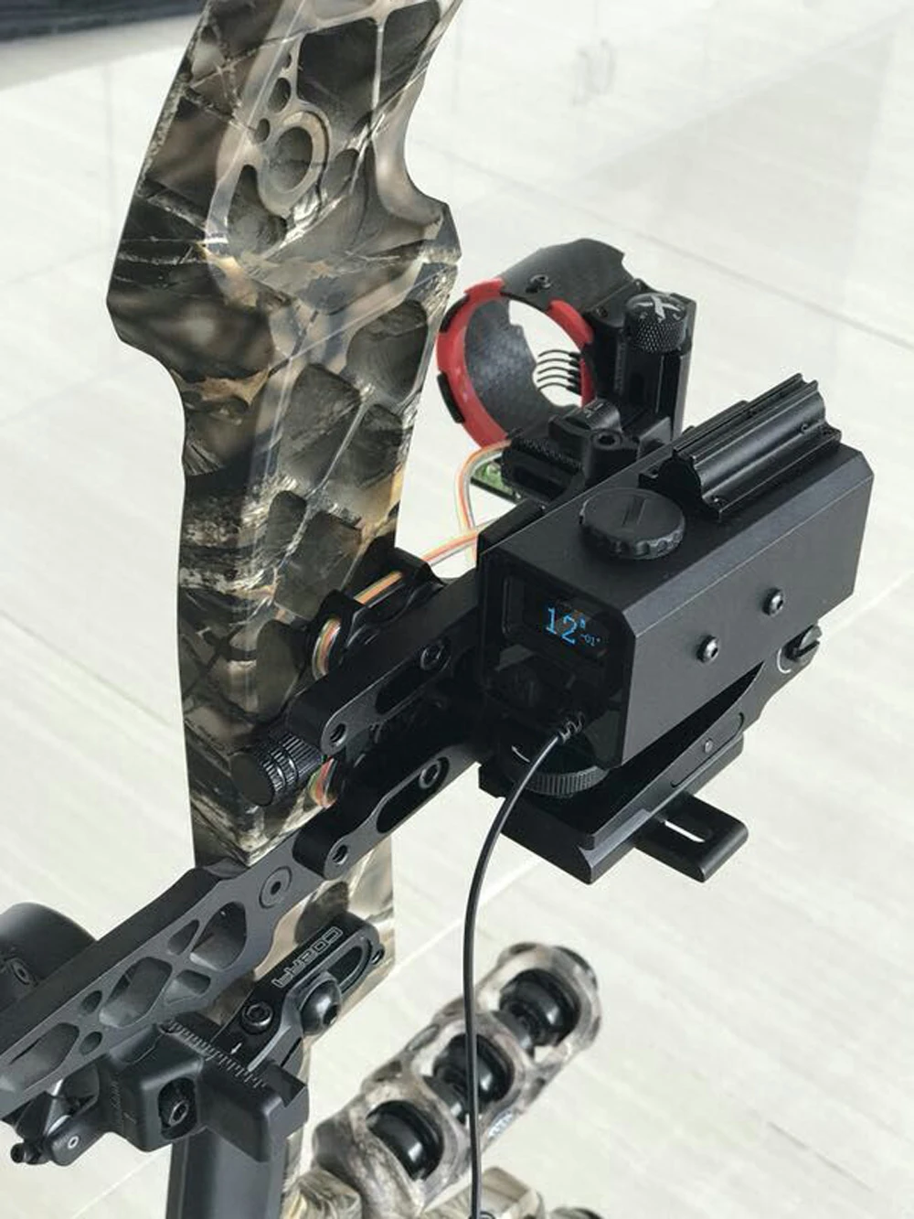 Комбинированный лук и лазер общий дальномер Вираж Регулируемый для выравнивания стрельбы из лука аксессуар для охоты стрельбы