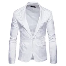 Модный костюм с цветочным принтом, пиджак, мужские вечерние повседневные блейзеры, Прямая поставка и