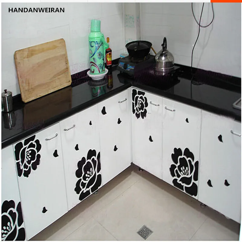 1 набор наклейки на стену в виде цветов | Дом и сад