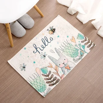 

Cartoon Rabbit Carpet Lovely Bedroom Living Room Mat