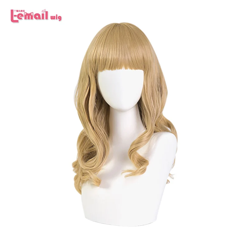 

L-email wig New Carole & Tuesday Cosplay Wigs Tuesday Wig 65cm Heat Resistant Synthetic Hair Perucas Cosplay Wig