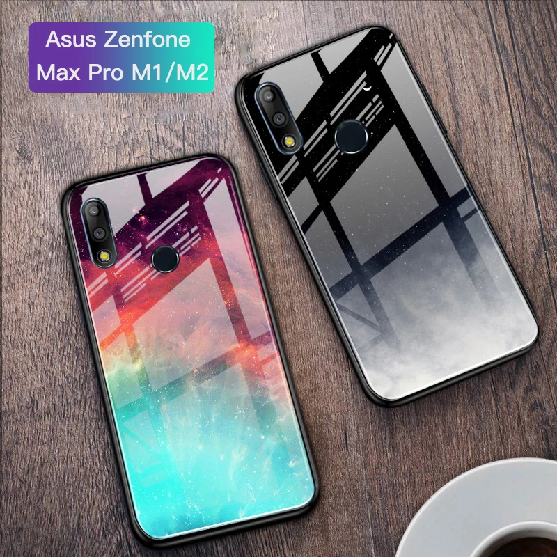 

GFAITH For Asus Zenfone Max Pro M2 ZB631KL Case Starry Sky Design Full Protection For Zenfone max pro m1 ZB601KL ZB602KL Cover