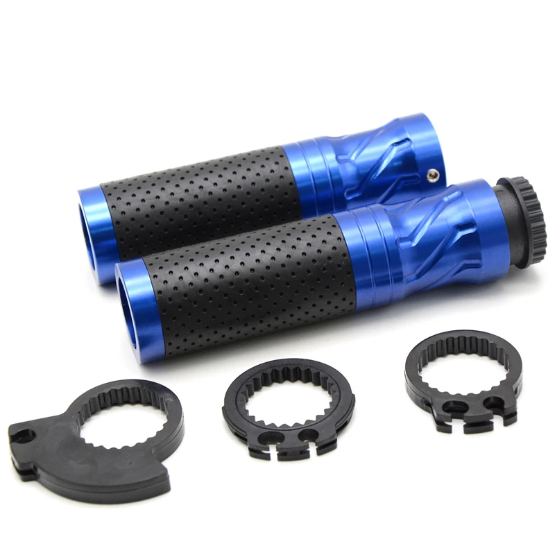 for Universal 22mm 7 8 motorbike scooter CNC handlebar Motorcycle Rubber Handle Bar Hand Grips For