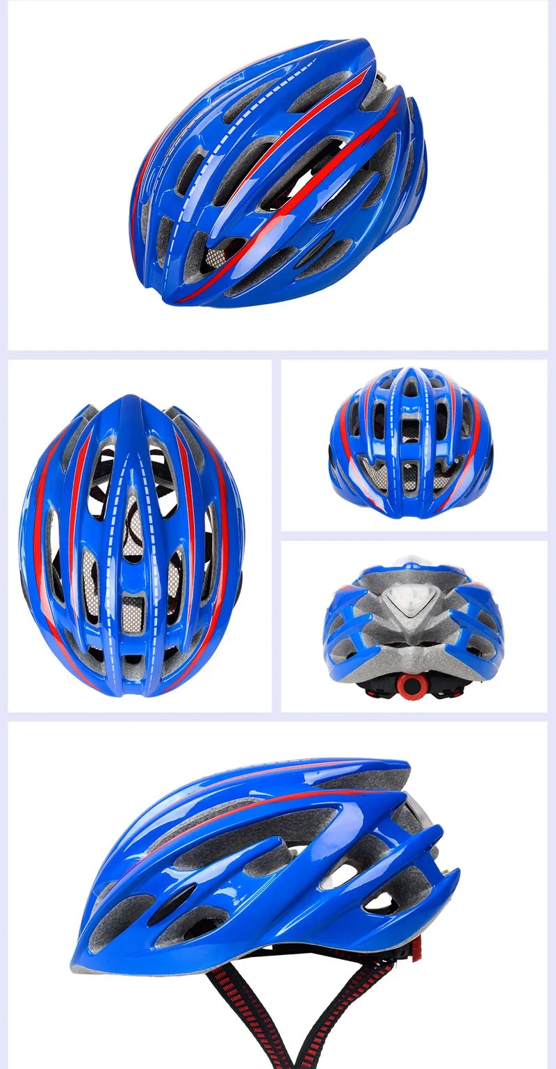 6Brand bicycle helmets 220g Ultralight LED Road Bike Helmet MTB Cycling Helmet 54-59cm Casco Ciclismo