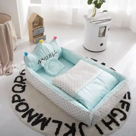 Детская кроватка складная детская кровать с комплектом пододеяльников