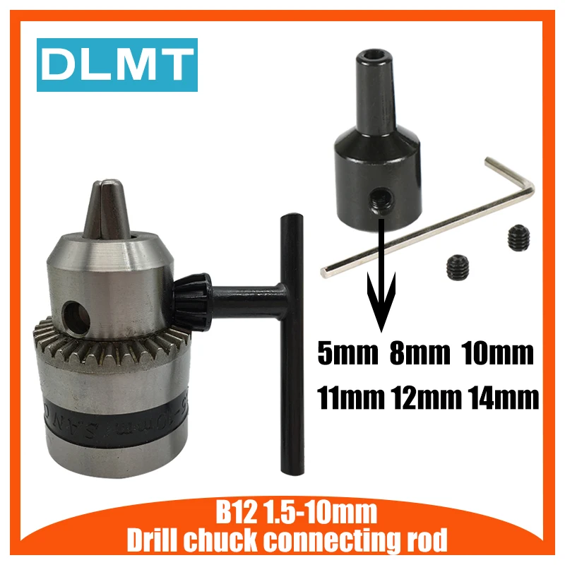 Mini Electric Drill Chuck 1.5 10mm B12 Taper Mounted Lathe Chuck PCB
