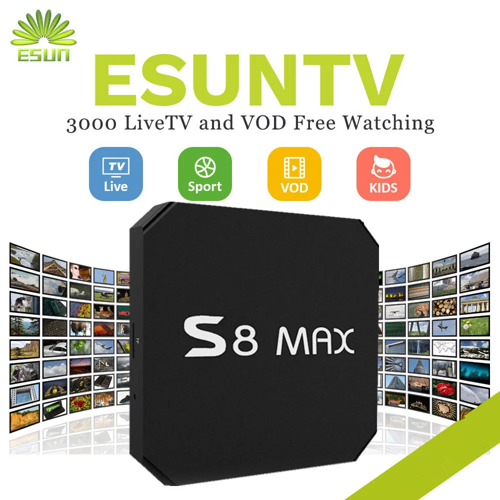 1 Year IPTV included S8 MAX RK3328 Android 7.1 Smart TV Box 4G 32G Set top Box Europe IPTV Spain iptv portugal CANADA ex-yu XXX 1 Year IPTV included S8 MAX RK3328 Android 7.1 Smart TV Box 4G 32G Set top Box Europe IPTV Spain iptv portugal CANADA ex-yu XXX