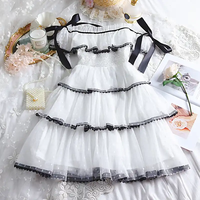 white dress for young ladies