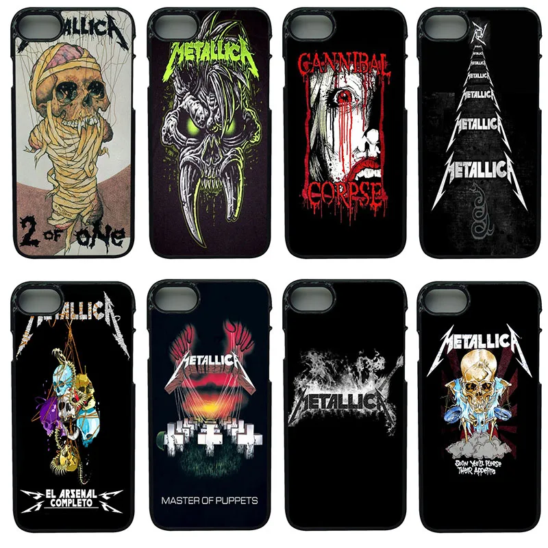 Buy Metallica Bands Groups Heavy Metal Rock Phone Case Anti knock Smooth PC
