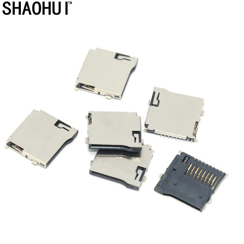 Новые продукты 20шт TF слот для карт вставные Micro sd карты гнездо и ROHS Бесплатная