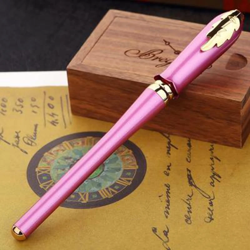 Picasso 986 Greek Irene  Rollerball Pen Female Gift Purple Bud Cap Leaf Clip Office Signature Homework Exam Writing 1 10copy mary stationery office students use original paper single line double line writing stationery handwriting homework