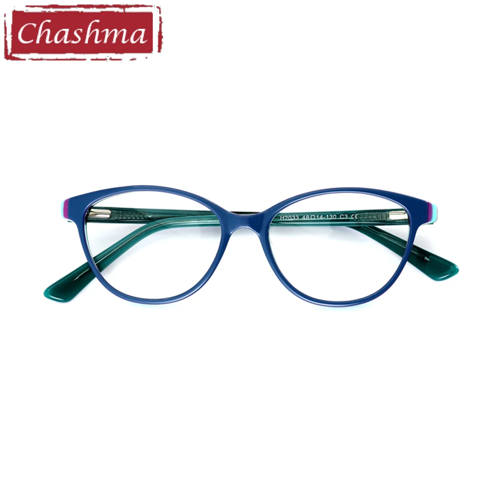 Брендовые ацетатные очки Chashma для маленького лица трендовые стильные студентов