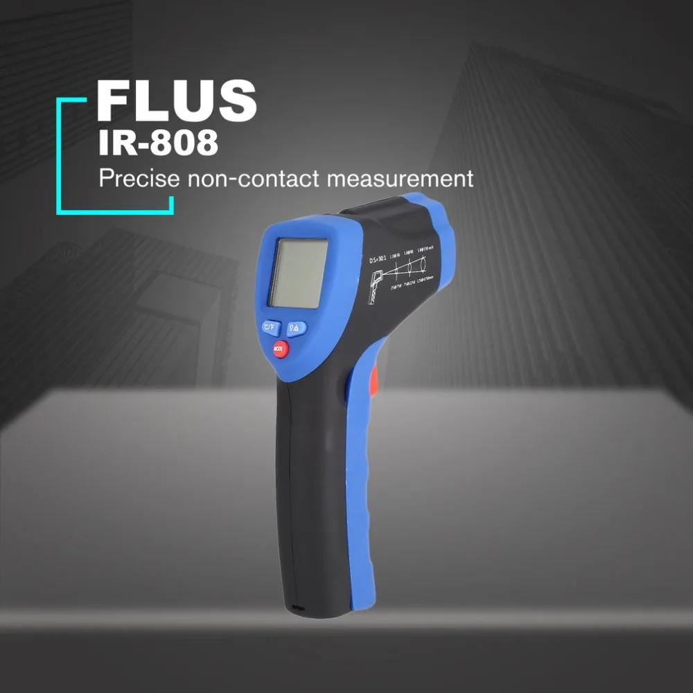 

Non-Contact Laser LCD Digital Thermometer Infrared Thermometer Surface Temperature Thermometer Temperature Meter Gun Point