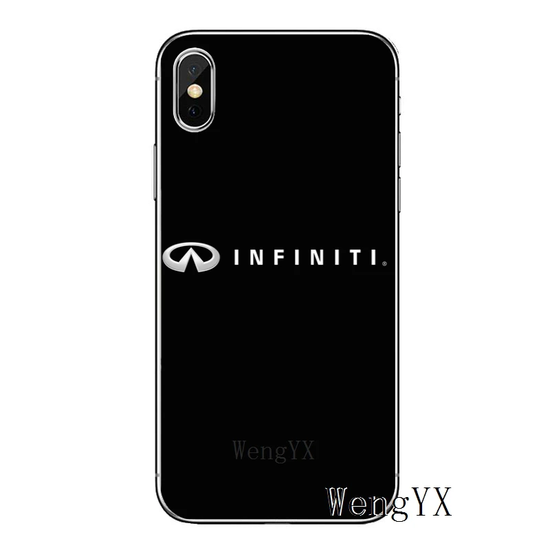 Супер автомобиль Infiniti логотип для Apple iPhone X XR 8 7 plus XS Max 6s 6 plus SE 5S 5c 5 4 S 4 Мягкий кожух, чехол для мобильного телефона - Цвет: infiniti-A-14