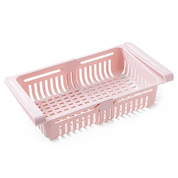 

Creative Refrigerator Storage Box Fresh Spacer Layer Storage Rack Drawer Fresh Spacer Sort Kitchen Tool