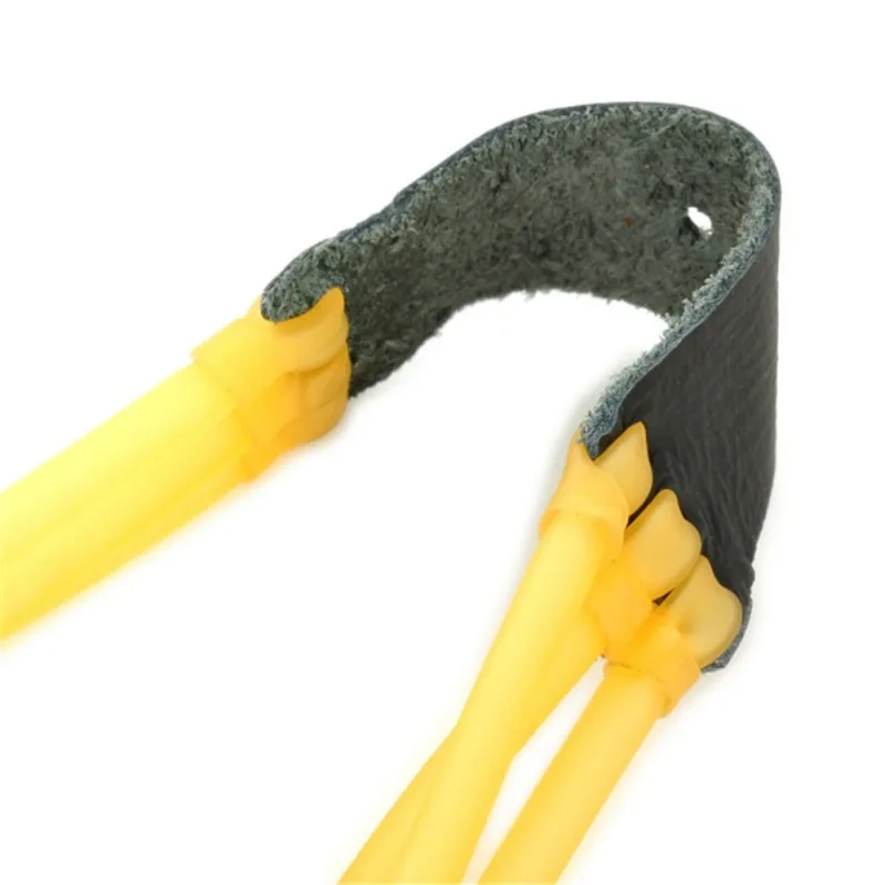 

1PC Velocity Elastic Bungee Rubber Band for Slingshot Catapult Hunting Yellow