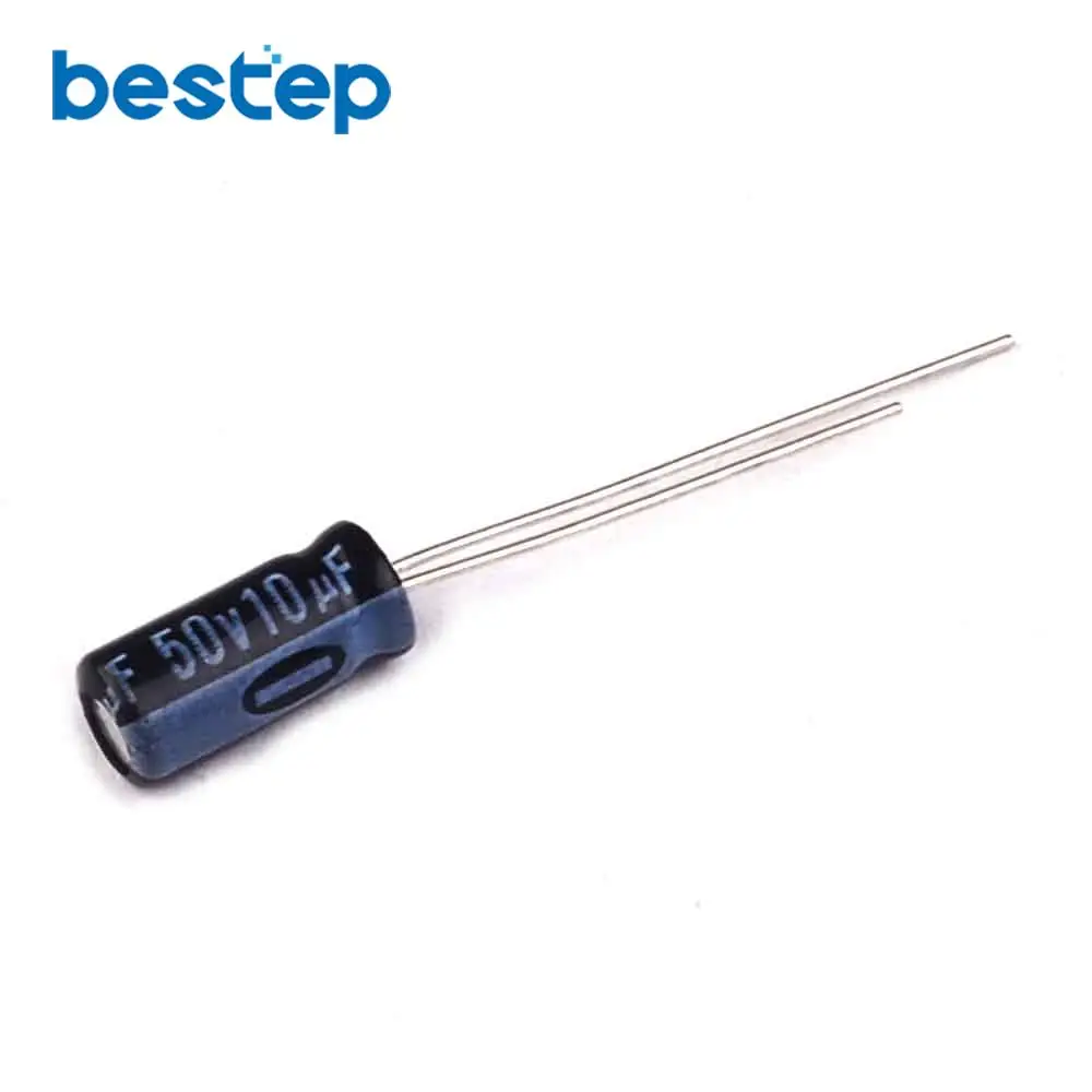

100PCS 10UF 50V 5*11mm Electrolytic Capacitor