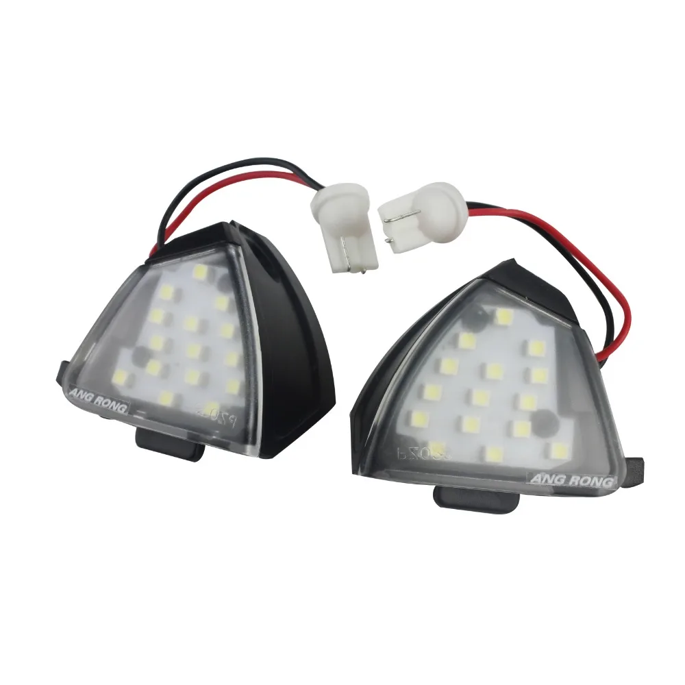 ANGRONG 2x Canbus Светодиодная подсветка под зеркало для колокольчика VW Golf MK5 2003 09 Plus GTI R32