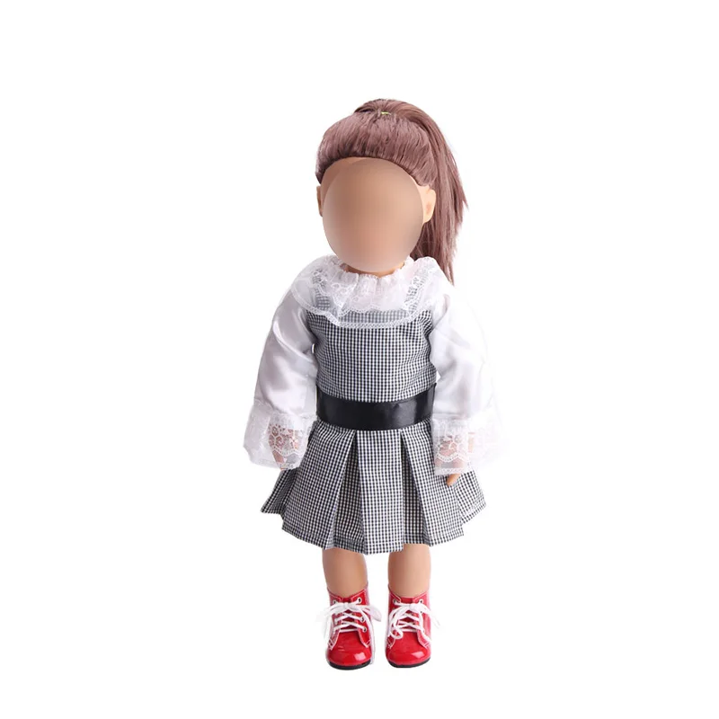 Кукла Одежда 18 дюйма куклы девушки платья доступны в различных размеров, пригодных для 43-cm куклы baby born аксессуары c111