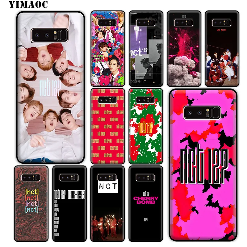 YIMAOC NCT 127 K Pop Soft Silicone Case for Samsung Galaxy Note 10 Plus 9 8 A9 A8 A6 2018 A5 A3 2017 2016 |