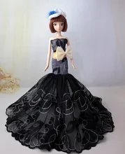 High quality Handmade Gifts For Girls fishtail skirt Slim Evening Suit Wedding Dress Clothes For Barbie