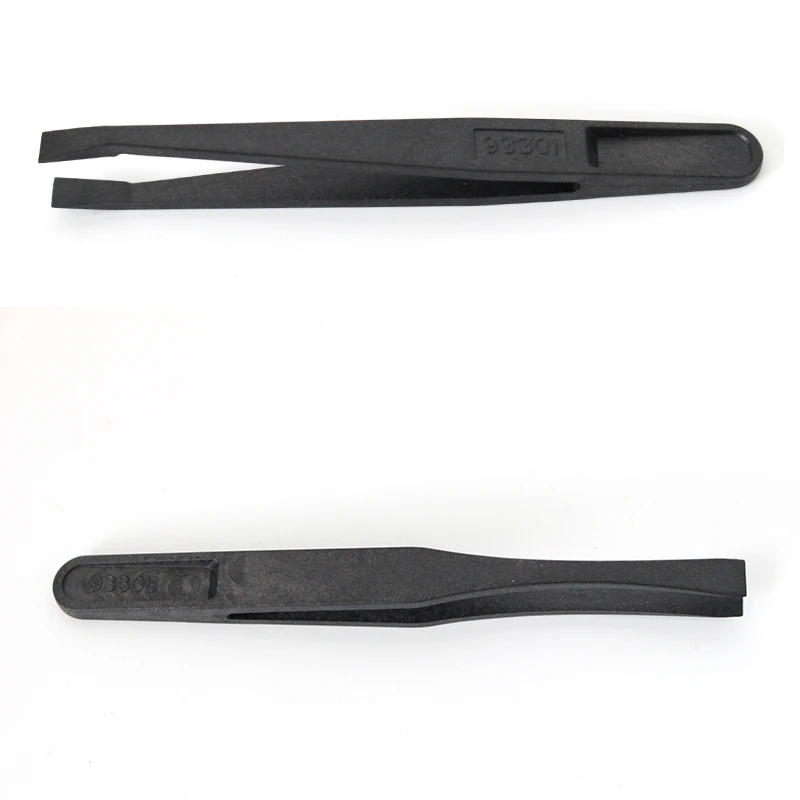 6pcs Anti-static Tweezers Kit Heat Resistant Flat Pointed Curved Tweezers Set for iPhone Samsung Laptop PCB Repair (4)