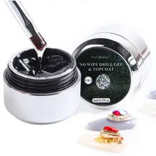 6 мл, не протираемый гель, клей для ногтей, верхний слой, крепкий клей, стразы, украшения, ювелирное изделие, советы, УФ Гель-лак, аксессуары TR781