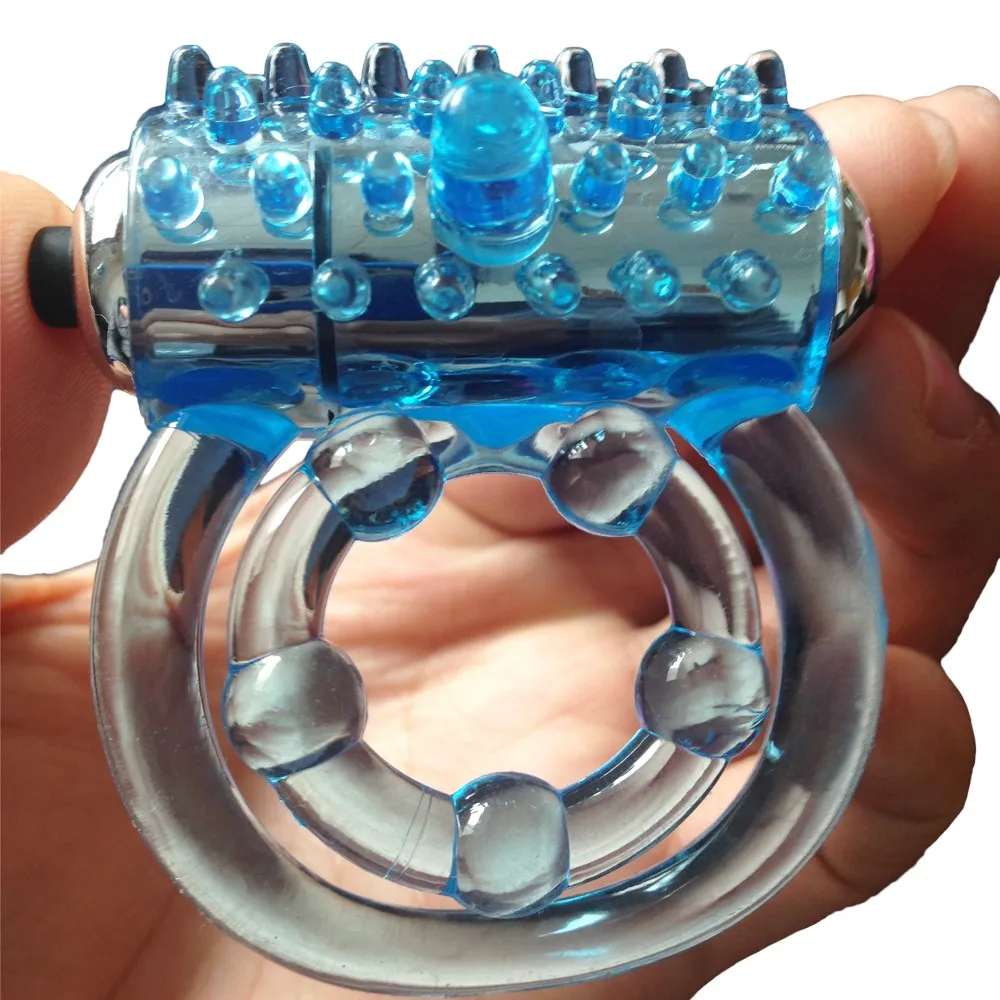 Jelly-Vibrating-Cock-Ring-Penis-Rings-Clit-Vibrator-Adult-Sex-Toys-For-men-Sex-Products (3)