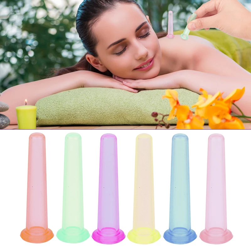 1 قطعة العين سيليكون تدليك كوب الزوال معدات الرعاية الصحية فراغ الوجه مدلك الحجامة كوب العناية بالوجه علاج