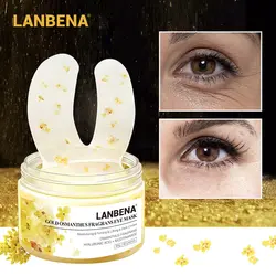 LANBENA Retinol маска для глаз Гиалуроновая кислота глаз патчи сыворотка уменьшает темные круги сумки морщины у глаз восстанавливающий