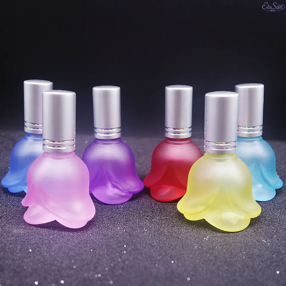 NEW FX08 15ML Little Rose Perfume Spray Frosting Color Bottle 100pcs