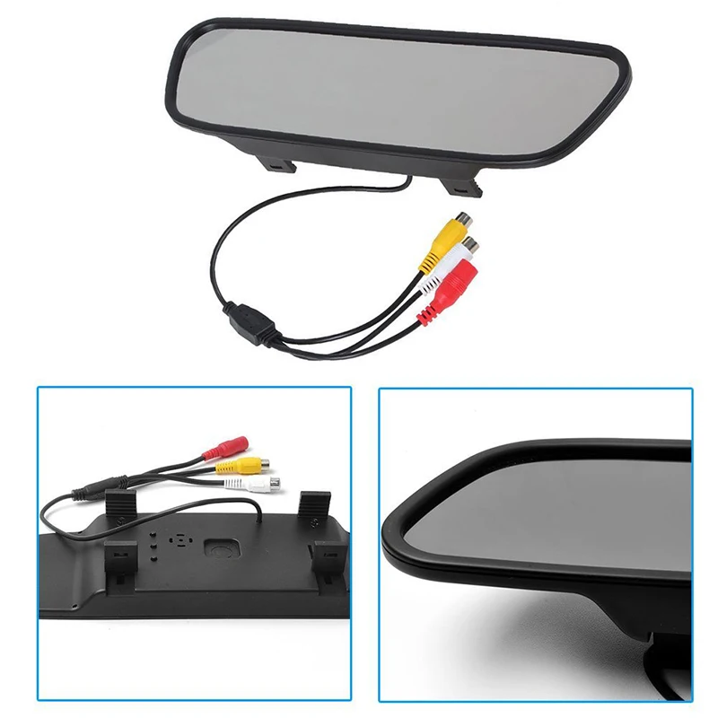 5 Inch Car Rearview Mirror Monitor for Rear View Camera (2)