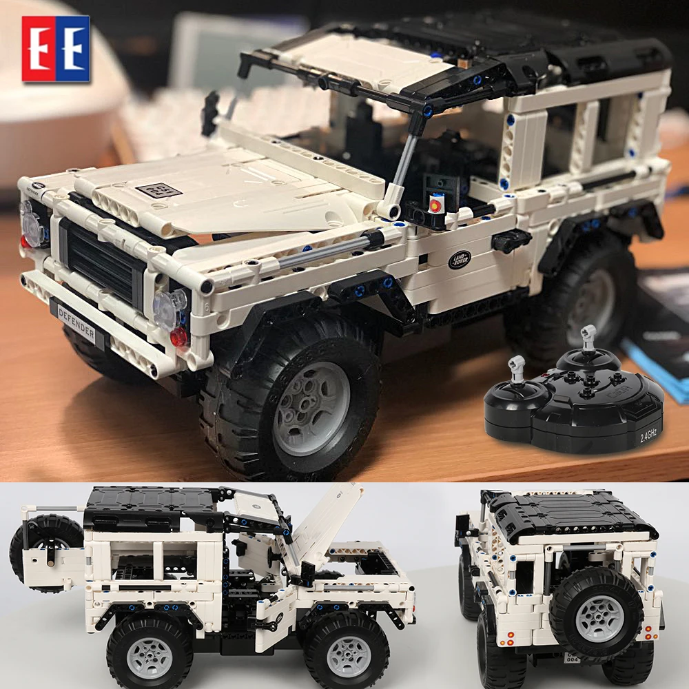 

cada rc Building Blocks Car Technic toy mustang RC Car Model SUV bricks Remote Control Cross Country car Toys For Children kids