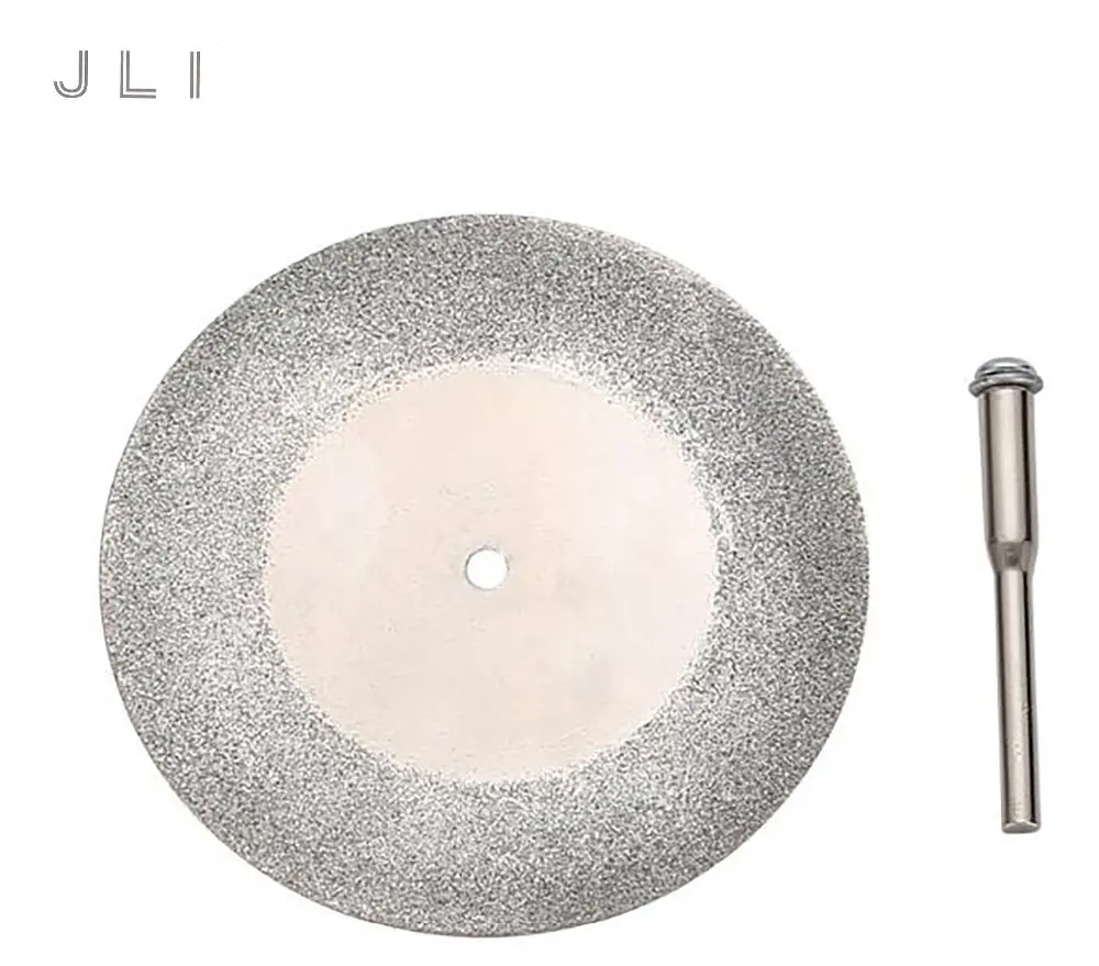 JLI 10 pcs Rotary Cutting Discs Blades 60mm Diamond Coated for Jewelry