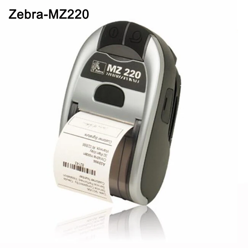 Оригинальный новый для Zebra MZ 220 мобильный термопринтер этикеток мини портативный