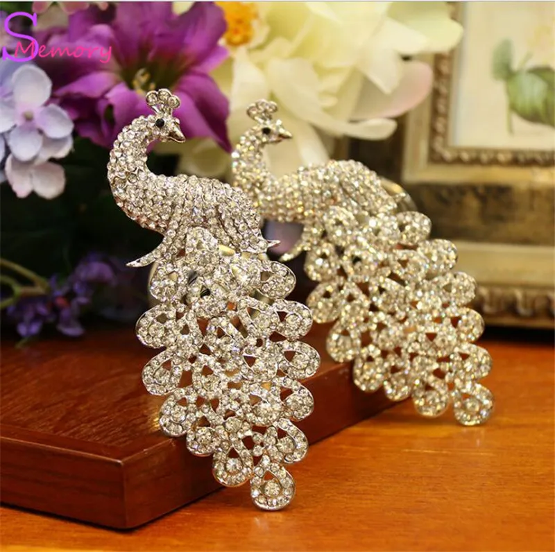 

Diamond Peacock Curtain Tie Back Tieback Holders Wall Hooks Hanger Home Decor
