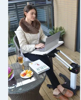 

Invention Patent Kesrer 02 Multifunctional Laptop Desk Sofa Bedside PS Stand Lazy Lift Mobile Computer Table