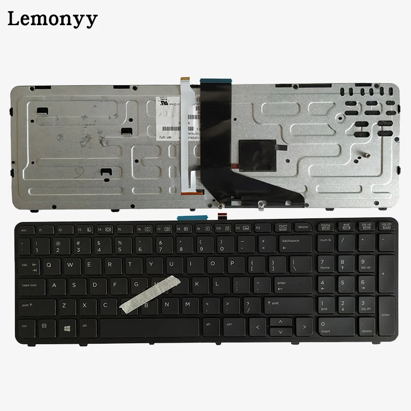 

NEW US laptop keyboard FOR HP for ZBOOK 15 17 G1 G2 PK130TK2A00 SK7123BL with backlight/Pointer 733688-001