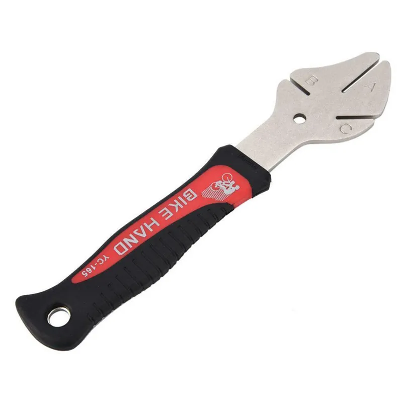 Bicycle Repair Tools Stainless Steel Bicycle Brake Disc Wrench Rotor Truing Tool Anti-slip Handle Cycling Equipment #2h06 (7)