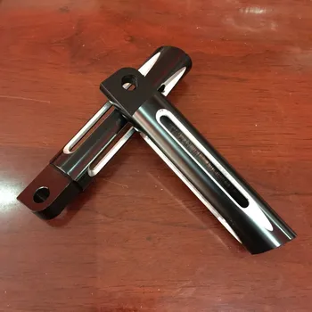 

2x Mount-Style Motorcycle CNC Aluminum Deep Edge Cut Foot Pegs Footrest For Harley Sportster XL Touring Custom Dyna Softail