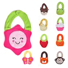 Банные халаты в виде животных для маленьких детские нагрудники для малышей, вытирания слюней младенцев мальчиков и девочек, для новорожденных, халаты на обед младенческой тканевый слюнявчик, платья для маленьких девочек, дешевые вещи одежда Полотенца