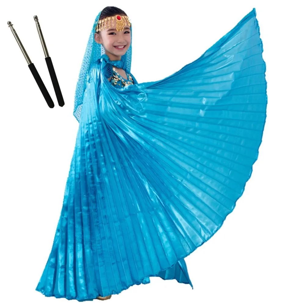 Bellydancing Isis крылья + палочки для девочек ювелирные изделия Болливуда Детский набор
