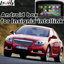 Caja de navegación GPS Android para Opel y Vauxhall Insignia etc intellink y sistema de SEÑAL de vídeo pantalla de interfaz con el elenco